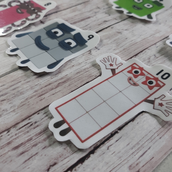 Numberblocks stickers - Picture 3 of 4